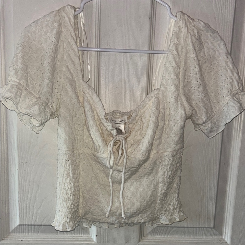 Women's Cream Top